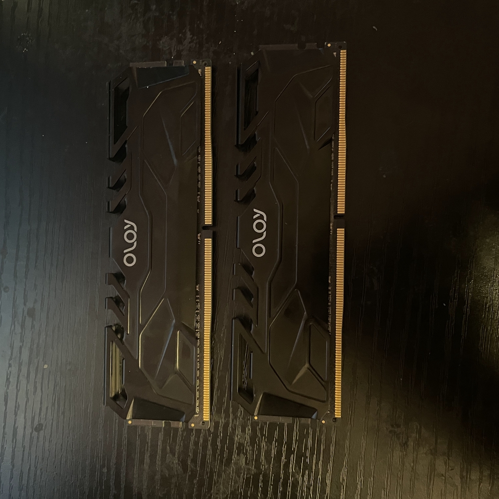 OLOy Black RAM Modules